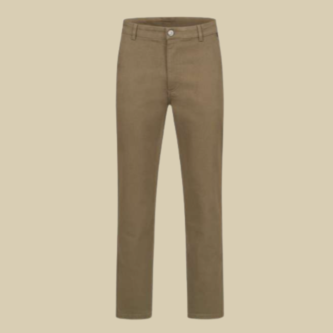 Blaser Pantalon stretch denim chino dark olive